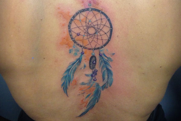 Tatouage d'un attrapeur de reves par Virginie Tatouage a Strasbourg